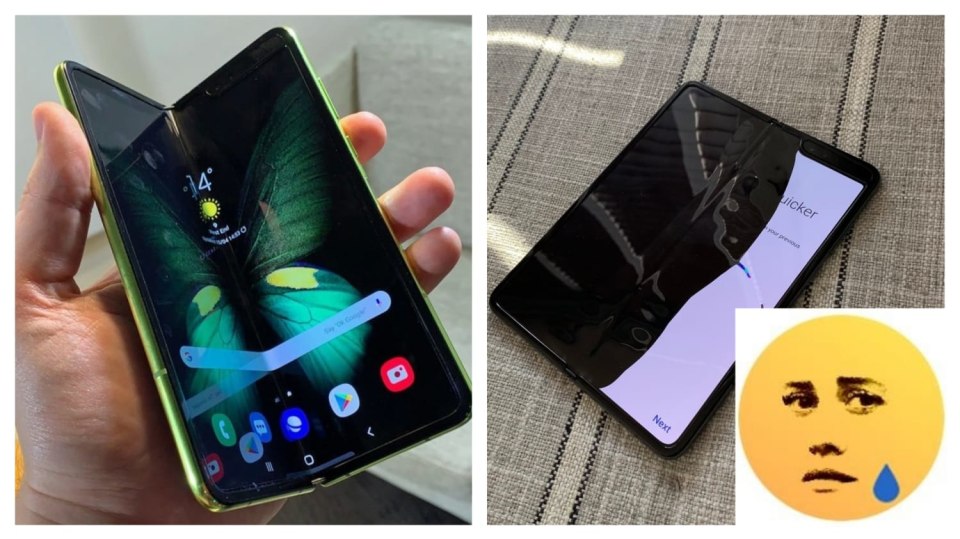 Samsung Galaxy Fold má problémy s ohebným displejem